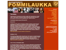 Tablet Screenshot of pommilaukka.fi